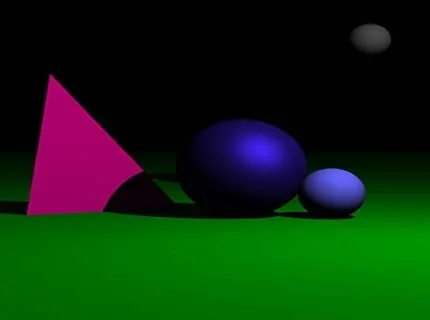 C++ Ray Tracer renders